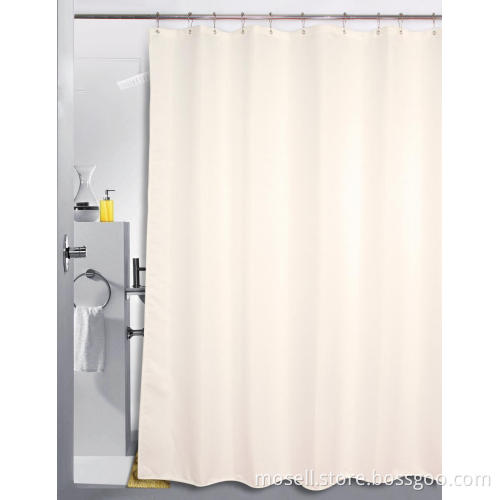 Pure Polyester Jacquard Fabric Waterproof Shower Curtain​